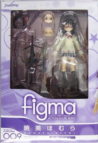 Max Factory figma EX-009 Puella Magi Madoka Magica Homura Akemi Uniform ver. Wonder Festival 2012 Winter Figure Max Factory Wonder Festival 2012 Winter / Wonder Festival 2012 Winter