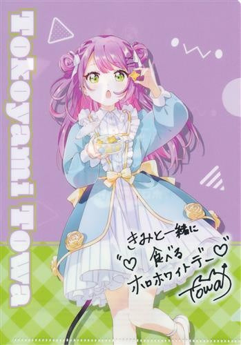 FamilyMart hololive Original A5 Size Clear File Tokoyami Towa