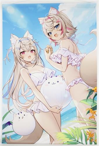 Icomochi hololive FUWAMOCO-chan Tapestry Fuwa Abyss Guard Mococo Abyss Guard Icomochi Icomochi