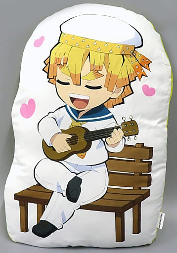 Toy Spirits Cushion/Dakimakura/Body Zenitsu Agatsuma Cushion Demon Slayer Kimetsu no Yaiba x Laguna Ten Bosch Trials of Reminiscence Tanjiro's Journey