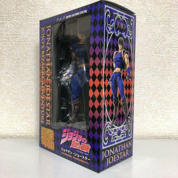 Super Action Statue Jojo's Bizarre Adventure Jonathan Joestar Figure Medicos