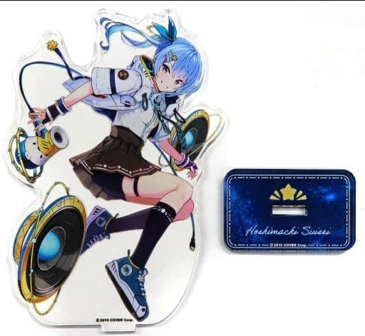 Capcom Miscellaneous Goods Suisei Hoshimachi Kagawa Ichigo Illustration Acrylic Stand Vtuber Hololive x Kapu Tore