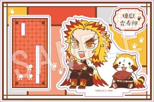 Chugai Mining Kyoujurou Rengoku Potato ver. Demon Slayer Kimetsu no Yaiba x Rascal Trading Acrylic Stand vol.2 BOX Purchase Bonus