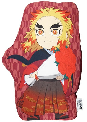 Cushion, Body Pillow, Body Kyoujurou Rengoku Die-cut Cushion Nijigen Nomori x Demon Slayer Kimetsu no Yaiba Vol.4