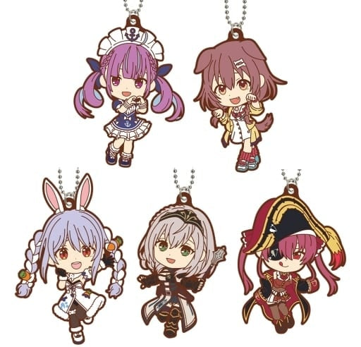 BANDAI SPIRITS Miscellaneous Goods All 5 Types Set Kyun Chara Lava Cham Ichiban Kuji Virtual YouTuber Hololive Kyun Chara Award