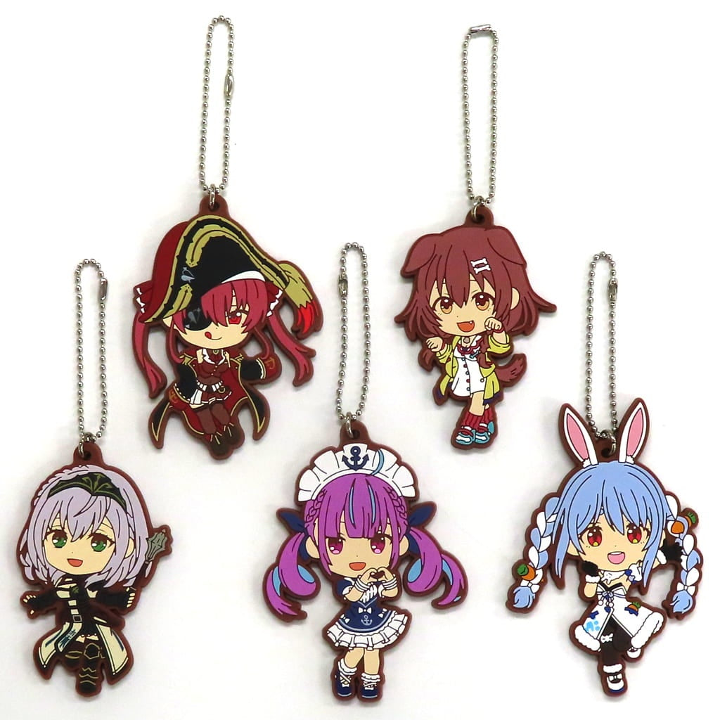 BANDAI SPIRITS Miscellaneous Goods All 5 Types Set Kyun Chara Lava Cham Ichiban Kuji Virtual YouTuber Hololive Kyun Chara Award