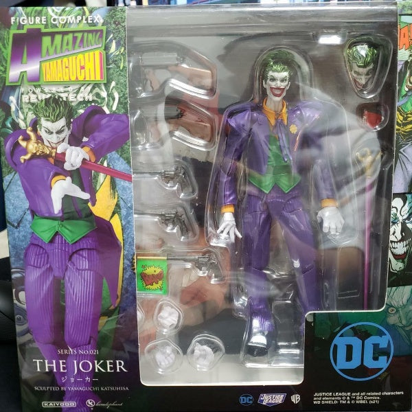 Amazing Yamaguchi No.021 Joker Figure "Batman" Kaiyodo Revoltech
