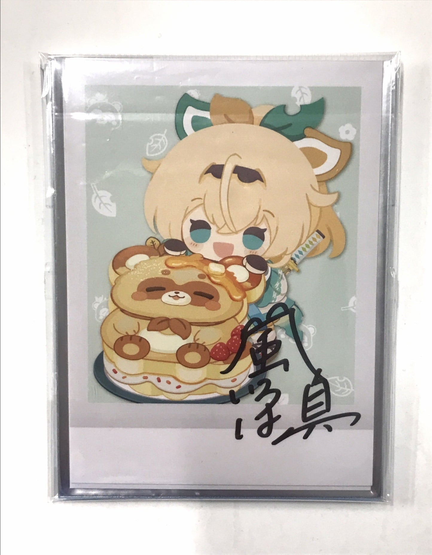 hololive hololive Birthday Anniversary 2023 Handwritten Signatureed Instax Bromide Card Kazama Iroha