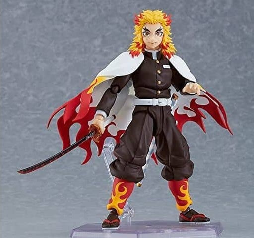 Max Factory figure with bonus figma Kyoujurou Rengoku Demon Slayer Kimetsu no Yaiba GOODSMILE ONLINE SHOP limited
