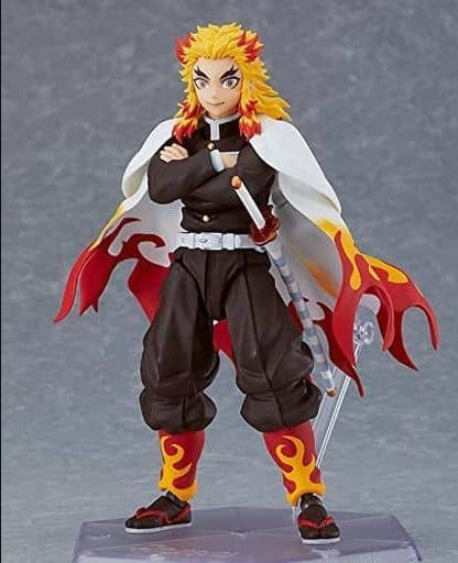 Max Factory figure with bonus figma Kyoujurou Rengoku Demon Slayer Kimetsu no Yaiba GOODSMILE ONLINE SHOP limited