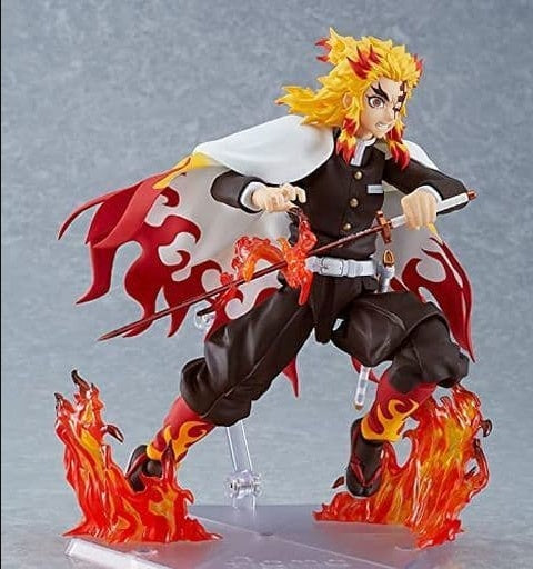 Max Factory figure with bonus figma Kyoujurou Rengoku Demon Slayer Kimetsu no Yaiba GOODSMILE ONLINE SHOP limited