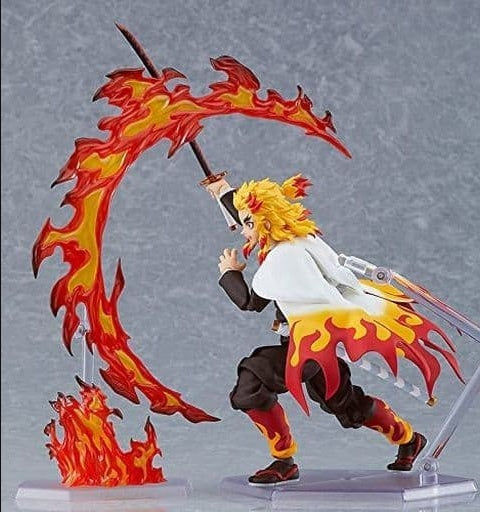 Max Factory figure with bonus figma Kyoujurou Rengoku Demon Slayer Kimetsu no Yaiba GOODSMILE ONLINE SHOP limited