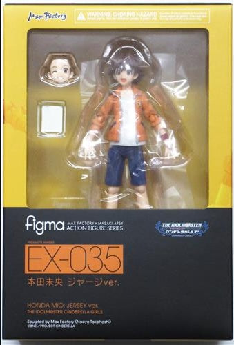 Good Smile Company figma EX-035 THE IDOLM@STER CINDERELLA GIRLS Mio Honda Jersey ver. GOODSMILE ONLINE SHOP Limited Figure Good Smile Company