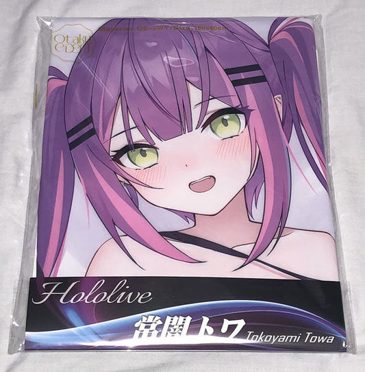 Genuine Otaku Eden Virtual Youtuber Hololive Towa Darkness Dakimakura Cover Pillow Case EX Version JMao Eyelashes