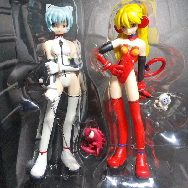 Neon Genesis Evangelion Kaiyodo grimrock Mix Edition Rei Asuka Figure From Japan