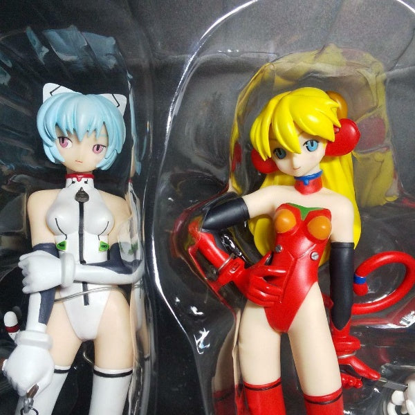 Neon Genesis Evangelion Kaiyodo grimrock Mix Edition Rei Asuka Figure From Japan