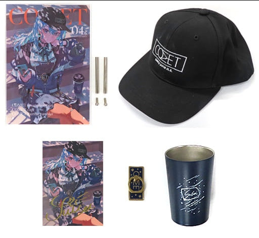 Miscellaneous Goods Suisei Hoshimachi Birthday 4th Anniversary Full Set Bachal YouTuber Hololive Suisei Hoshimachi Birthday Activity 4th Anniversary