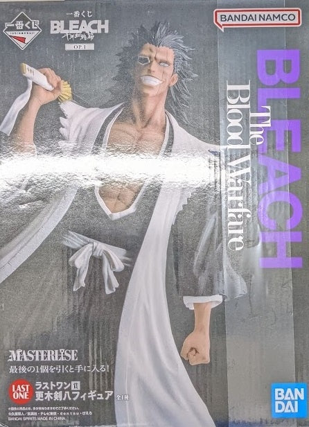 BANDAI SPIRITS ichiban kuji BLEACH Thousand Year Blood War OP.1 Last One Prize Double Chance Campaign MASTERLISE Kenpachi Zaraki Figure