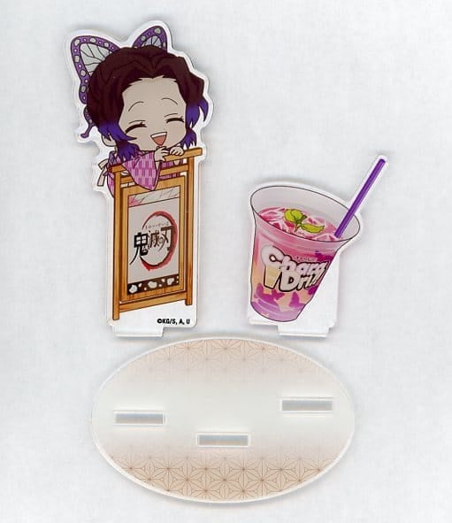 Chara Bomb Shinobu Kochou Demon Slayer Kimetsu no Yaiba x CharaDri Mini Character Acrylic Stand