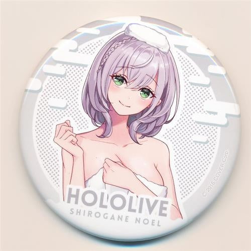 Gokurakuyu hololive x Gokurakuyu RAKU SPA Trading Can Badge Bath Day ver. Shirogane Noel
