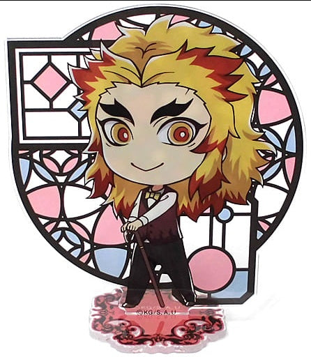Kyoujurou Rengoku Kimetsu Modern Acrylic Stand Demon Slayer Kimetsu no Yaiba Mauve Shopping Street -AmiAmi Street- in Akihabara