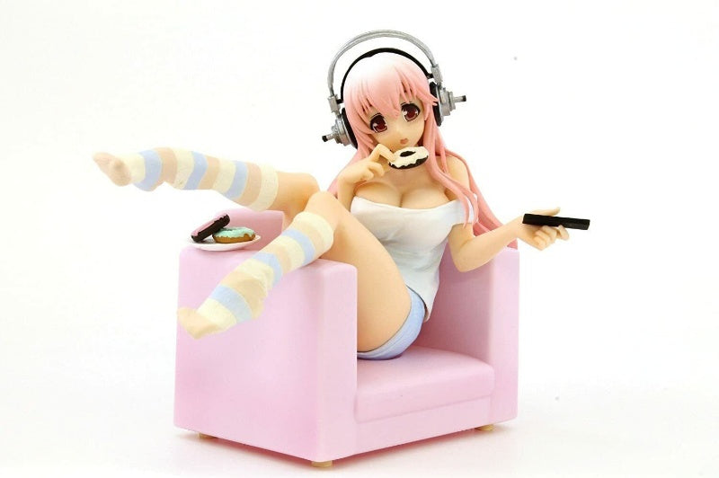 Super Sonico Close Coverage On Daily Life Special Figure Snack Time Japan