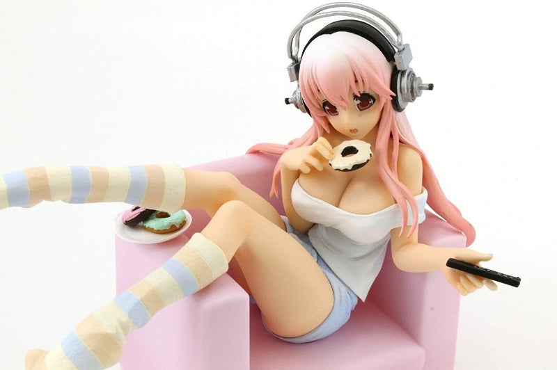 Super Sonico Close Coverage On Daily Life Special Figure Snack Time Japan