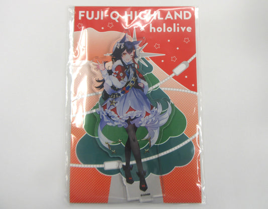 Fuji-Q Highland hololive in Fuji-Q Highland SNOW WORLD acrylic stand Ookami Mio