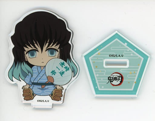 Chugai Mining Muichirou Tokitou Demon Slayer Kimetsu no Yaiba x Randen x Eigamura Kyono Oshigoto San Petanko Trading Acrylic Stand Summer Festival Ver. Vol.2