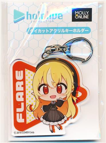 Cover hololive x MOLLY.ONLINE collaboration acrylic key chain Shiranui Flare