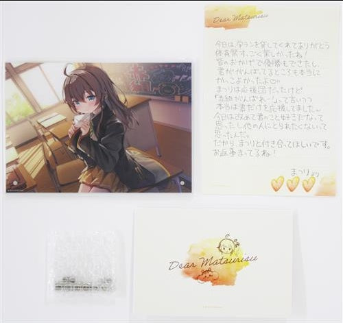 hololive hololive 5th Anniversary Acrylic Panel Love Letter from the Festival Natsuiro Matsuri