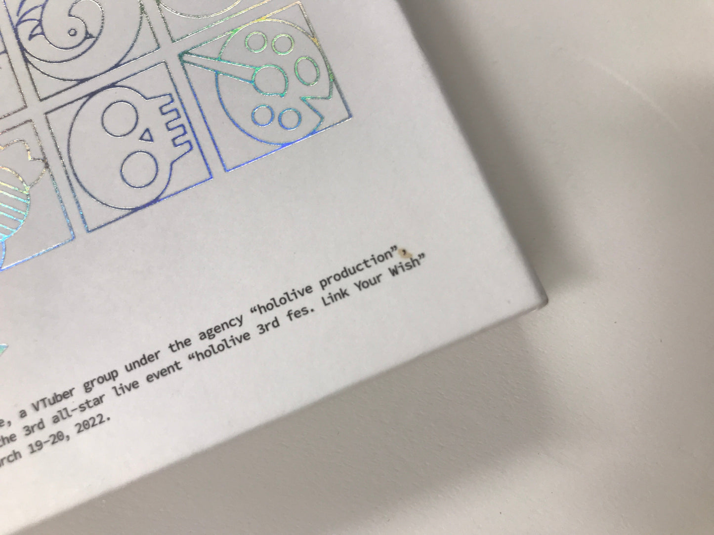 Bushiroad Music hololive 3rd fes. Link Your Wish Blu-ray