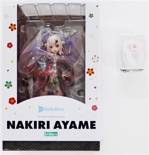 Kotobukiya hololive production Nakiri Ayame Kotobukiya shop purchase privilege Nipaa face parts set Kotobukiya shop limited figure Kotobukiya
