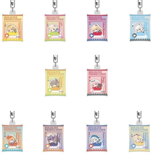 Hase Pro/Bandai Keychain BOX Air Fuwa Keychain Virtual YouTuber hololive Hugmeets B BOX