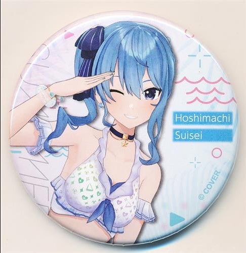 hololive hololive hololive Summer 2022 Random Can Badge Shiny Wave ver. Hoshimachi Suisei
