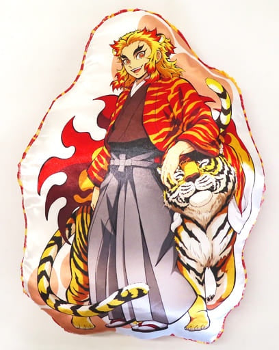 Cushion/Dakimakura/Body Kyoujurou Rengoku Year of the Tiger Die-cut Cushion Demon Slayer Kimetsu no Yaiba Demon Slayer Anime Anniversary Festival Ufotable Mail Order Limited