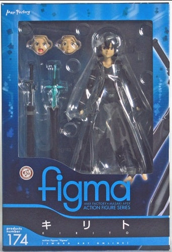 Max Factory figma 174 Sword Art Online Kirito Figure Max Factory