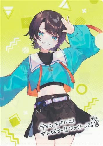 FamilyMart hololive A5 size clear file Oozora Subaru street style