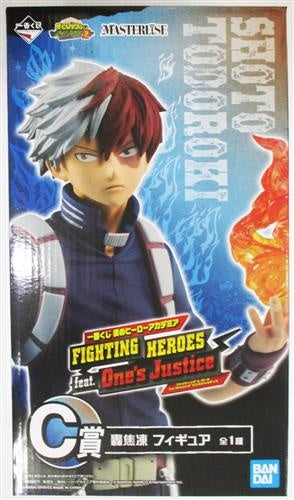 BANDAI SPIRITS ichiban kuji My Hero Academia FIGHTING HEROES feat. One s Justice C Prize Shoto Todoroki figure