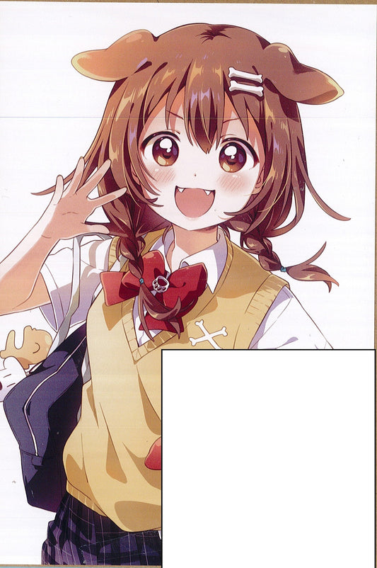 hololive hololive birthday commemoration 2021 stamped duplicate Handwritten Signatureed postcard Inugami Korone