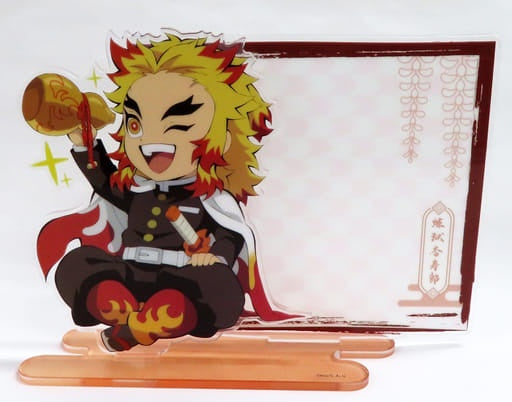 Aniplex Kyoujurou Rengoku Mini Character Acrylic Message Board Acrylic Stand Demon Slayer Kimetsu no Yaiba China Limited