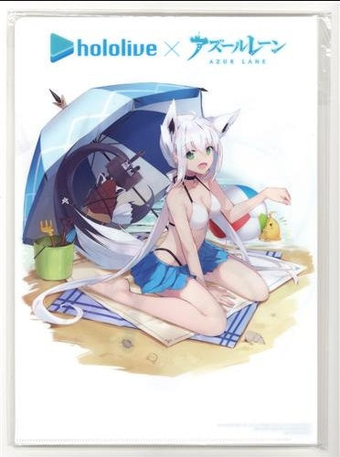 hololive hololive x Azur Lane A4 clear file 14 types set Comic Market 97/Comiket 97