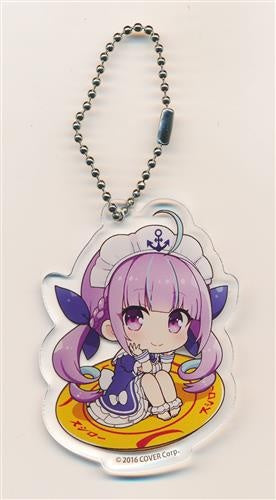 Akindo Sushiro hololive Minato Aqua x Sushiro acrylic key chain Minato Aqua A