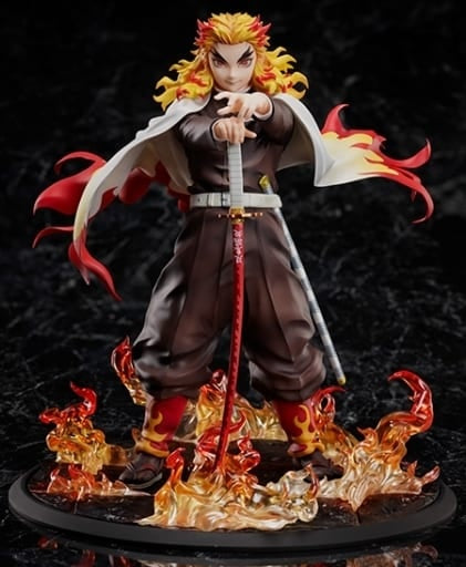 Aniplex Figure Kyoujurou Rengoku Theatrical Version Demon Slayer Kimetsu no Yaiba Infinite Train Edition 1/8 ABS PVC Painted Finished Product ANIPLEX Limited