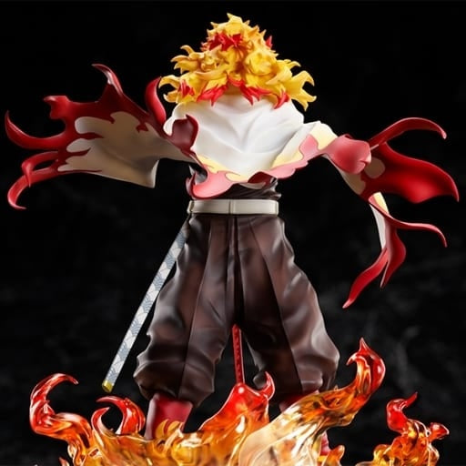 Aniplex Figure Kyoujurou Rengoku Theatrical Version Demon Slayer Kimetsu no Yaiba Infinite Train Edition 1/8 ABS PVC Painted Finished Product ANIPLEX Limited