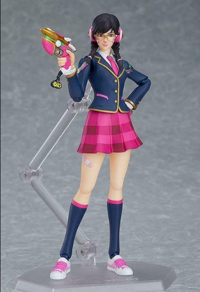 figma Overwatch D.VA Academy Skin Ver. Figure Good Smile Company Japan