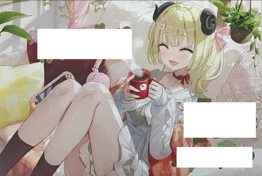 hololive hololive Birthday Anniversary 2021 Handwritten Signatureed Illustration Postcard Tsunomaki Watame