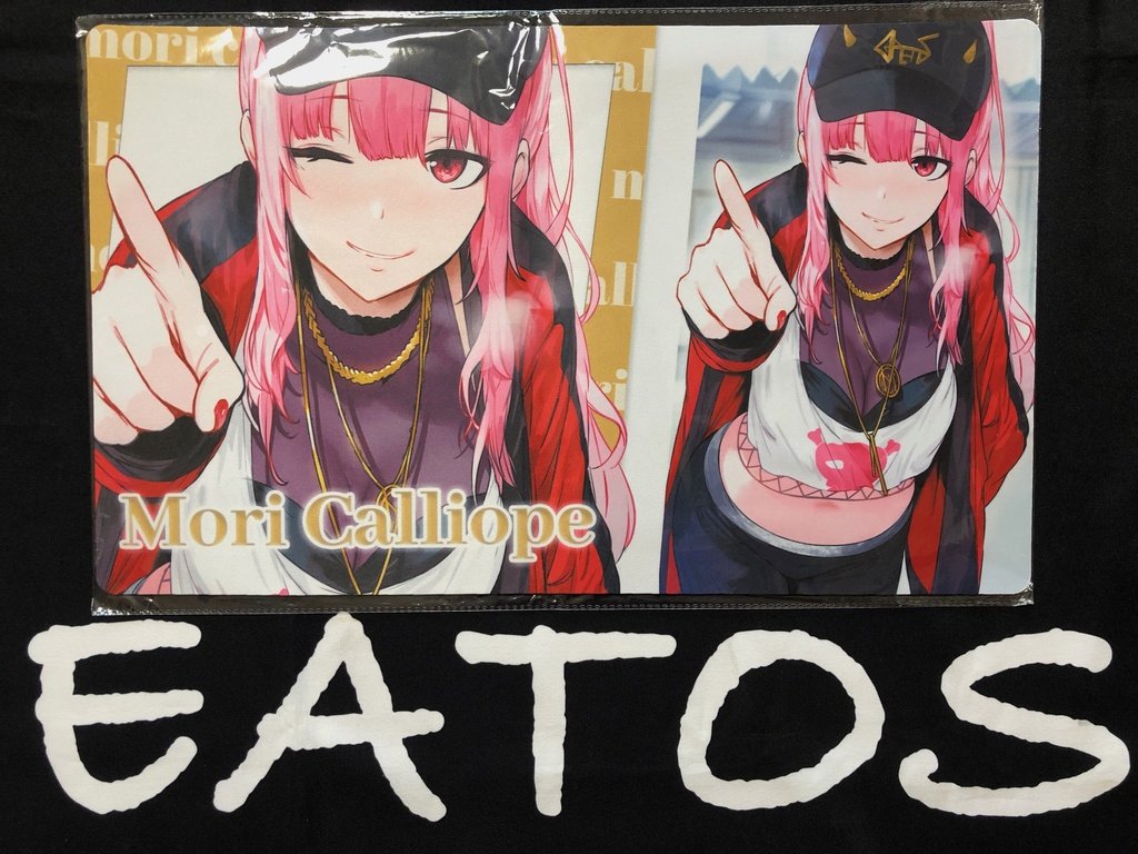 TCG Playmat Calliope Mori holilive EN 300 x 500mm