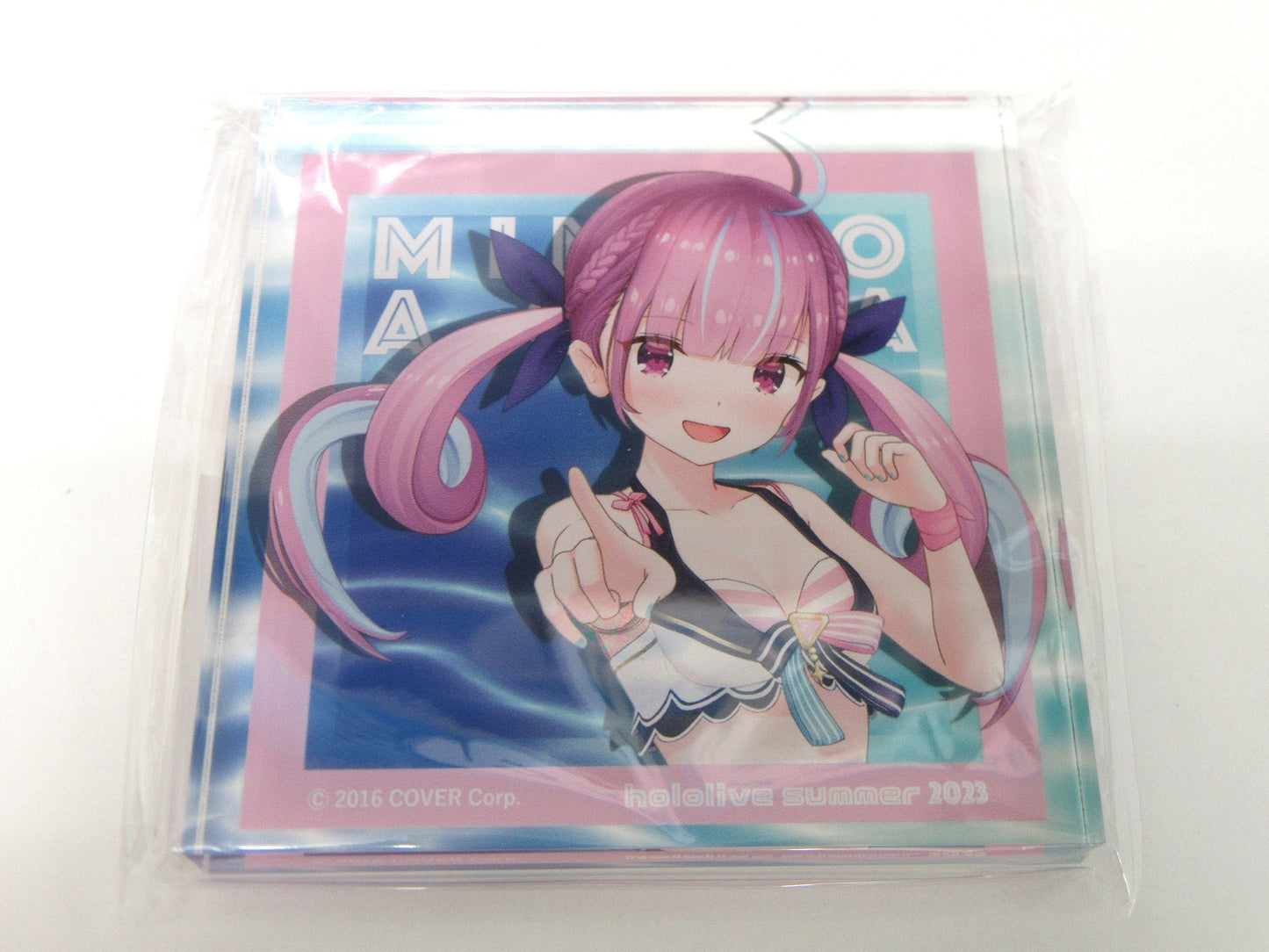 hololive hololive Summer 2023 Acrylic Block Minato Aqua