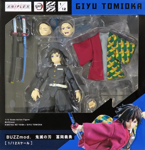 Aniplex Figure BUZZmod. Giyuu Tomioka Demon Slayer Kimetsu no Yaiba 1/12 Action Figure ANIPLEX Limited